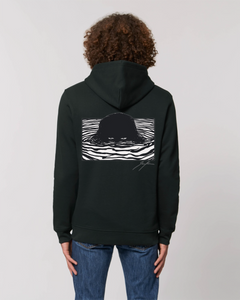 Sweatshirt Hoodie: Lässiger Lutz "SIVAN - SWIRL" Print