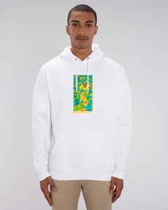 Sweatshirt Hoodie: Lässiger Lutz "KARTE" Print